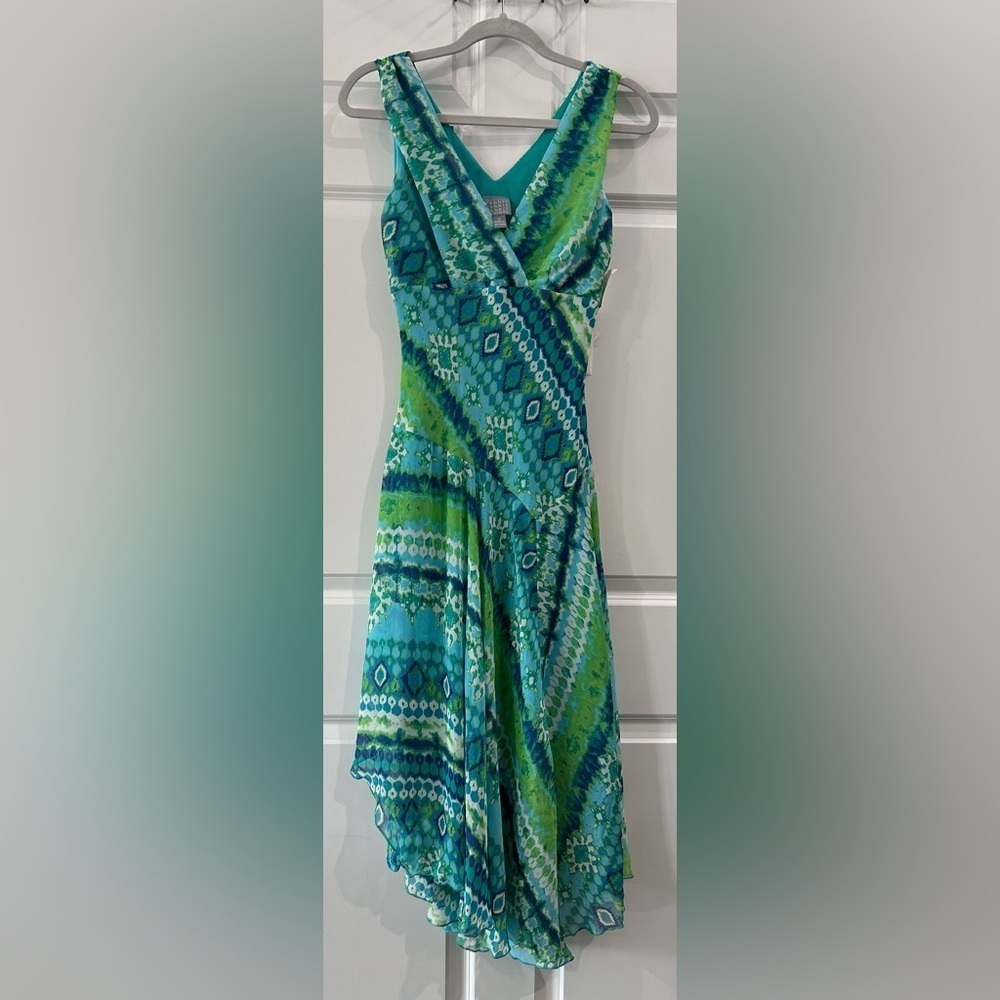 NWT‎ Babydoll Y2K Fairy Maxi Dress Size 6 Asymmetric Whimsical Ballerina Sheer
